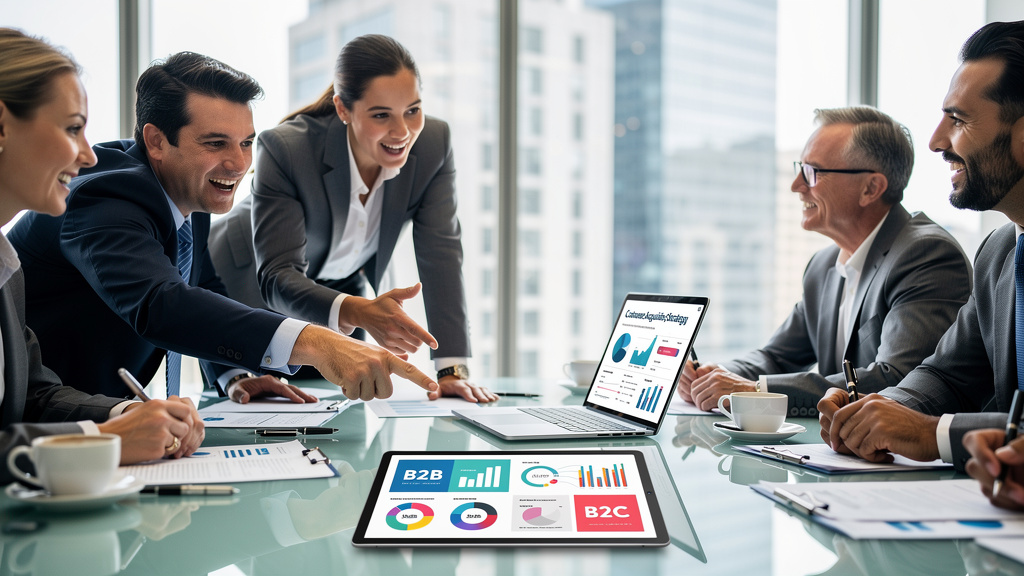La adquisición de clientes en el modelo B2B y B2C